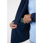 Veste softshell pour homme, casual fit, 300 g/m², Iqoniq couleur bleu marine