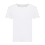 T-shirt pour femme coton recyclé, slim fit, 160 g/m², Iqoniq couleur blanc