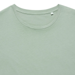 T-shirt pour femme coton recyclé, slim fit, 160 g/m², Iqoniq couleur vert olive troisième vue