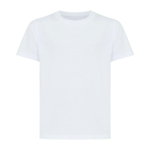 T-shirt enfant coton recyclé, casual fit, 160 g/m², Iqoniq couleur blanc