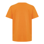 T-shirt enfant coton recyclé, casual fit, 160 g/m², Iqoniq couleur orange deuxième vue