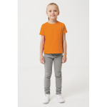 T-shirt enfant coton recyclé, casual fit, 160 g/m², Iqoniq couleur orange