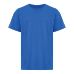 T-shirt enfant coton recyclé, casual fit, 160 g/m², Iqoniq couleur bleu roi