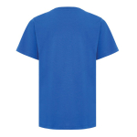 T-shirt enfant coton recyclé, casual fit, 160 g/m², Iqoniq couleur bleu roi deuxième vue