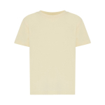 T-shirt enfant coton recyclé, casual fit, 160 g/m², Iqoniq couleur jaune clair