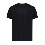 T-shirt sport polyester recyclé, casual fit 150 g/m² Iqoniq couleur noir