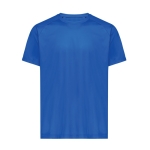 T-shirt sport polyester recyclé, casual fit 150 g/m² Iqoniq couleur bleu roi troisième vue