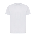 T-shirt sport polyester recyclé, casual fit 150 g/m² Iqoniq couleur gris clair avec zone d'impression