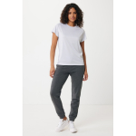 T-shirt sport polyester recyclé, casual fit 150 g/m² Iqoniq couleur gris clair cinquième vue avec modèle