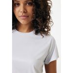 T-shirt sport polyester recyclé, casual fit 150 g/m² Iqoniq couleur gris clair