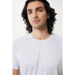 T-shirt sport polyester recyclé, casual fit 150 g/m² Iqoniq couleur gris clair