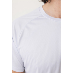 T-shirt sport polyester recyclé, casual fit 150 g/m² Iqoniq couleur gris clair