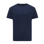 T-shirt sport polyester recyclé, casual fit 150 g/m² Iqoniq couleur bleu marine