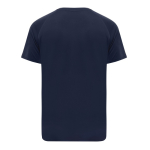 T-shirt sport polyester recyclé, casual fit 150 g/m² Iqoniq couleur bleu marine deuxième vue