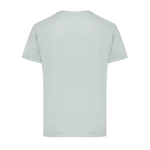 T-shirt sport polyester recyclé, casual fit 150 g/m² Iqoniq couleur vert olive vue avec logo