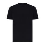 T-shirt unisexe en coton recyclé, slim fit, 160 g/m², Iqoniq couleur noir