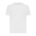 T-shirt unisexe en coton recyclé, slim fit, 160 g/m², Iqoniq couleur blanc