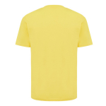 T-shirt unisexe en coton recyclé, slim fit, 160 g/m², Iqoniq couleur jaune deuxième vue
