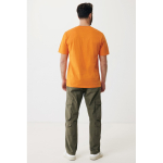 T-shirt unisexe en coton recyclé, slim fit, 160 g/m², Iqoniq couleur orange