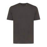 T-shirt unisexe en coton recyclé, slim fit, 160 g/m², Iqoniq couleur argenté mat