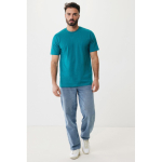 T-shirt unisexe en coton recyclé, slim fit, 160 g/m², Iqoniq couleur vert pastel
