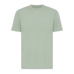 T-shirt unisexe en coton recyclé, slim fit, 160 g/m², Iqoniq couleur vert olive