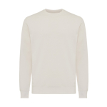 Sweat unisexe en coton recyclé, slim fit, 280 g/m², Iqoniq couleur champagne