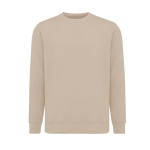 Sweat unisexe en coton recyclé, slim fit, 280 g/m², Iqoniq couleur camel