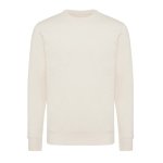 Sweat unisexe en coton recyclé, slim fit, 280 g/m², Iqoniq couleur naturel