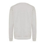 Sweat unisexe en coton recyclé, slim fit, 280 g/m², Iqoniq couleur gris clair chiné deuxième vue