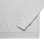 Sweat unisexe en coton recyclé, slim fit, 280 g/m², Iqoniq couleur gris clair chiné troisième vue