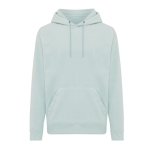 Sweat unisexe polyester recyclé, casual fit, 240 g/m² Iqoniq couleur vert olive deuxième vue