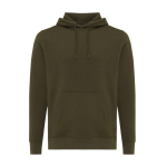Sweat unisexe en coton recyclé, slim fit, 280 g/m², Iqoniq couleur kaki
