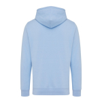 Sweat unisexe en coton recyclé, slim fit, 280 g/m², Iqoniq couleur cyan deuxième vue