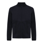 Veste en polyester recyclé anti-boulochage, 240 g/m², Iqoniq couleur noir