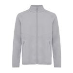 Veste en polyester recyclé anti-boulochage, 240 g/m², Iqoniq couleur gris clair