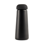 Bouteille thermos en acier inoxydable recyclé de forme conique 450ml couleur noir