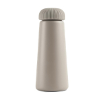 Bouteille thermos en acier inoxydable recyclé de forme conique 450ml couleur gris