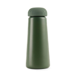 Bouteille thermos en acier inoxydable recyclé de forme conique 450ml couleur vert