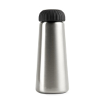 Bouteille thermos en acier inoxydable recyclé de forme conique 450ml couleur argenté