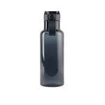 Bouteille en RPET pour boissons froides à anse de transport 600ml couleur bleu cinquième vue