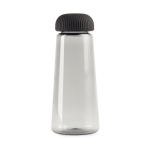 Bouteille conique en RPET avec bouchon ergonomique 57 ml couleur noir