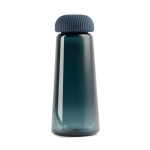 Bouteille conique en RPET avec bouchon ergonomique 57 ml couleur bleu