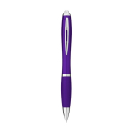 Stylos personnalisés pas chers pour entreprise avec Encre Noire Color couleur mauve