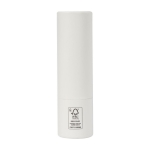 Baume à lèvres durable en papier recyclé avec protection SPF 15 couleur blanc deuxième vue arrière