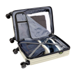 Valise trolley de cabine 20” avec roues pivotantes et capacité de 40L troisième vue