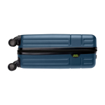 Valise trolley de cabine 20” avec roues pivotantes et capacité de 40L troisième vue frontale