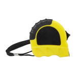 Mètre ruban recyclé avec poignée en caoutchouc Ruler 3M/16mm couleur jaune deuxième vue frontale