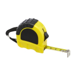 Mètre ruban recyclé avec poignée en caoutchouc Ruler 3M/16mm couleur jaune