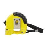 Mètre ruban recyclé avec poignée en caoutchouc Ruler 3M/16mm couleur jaune deuxième vue arrière
